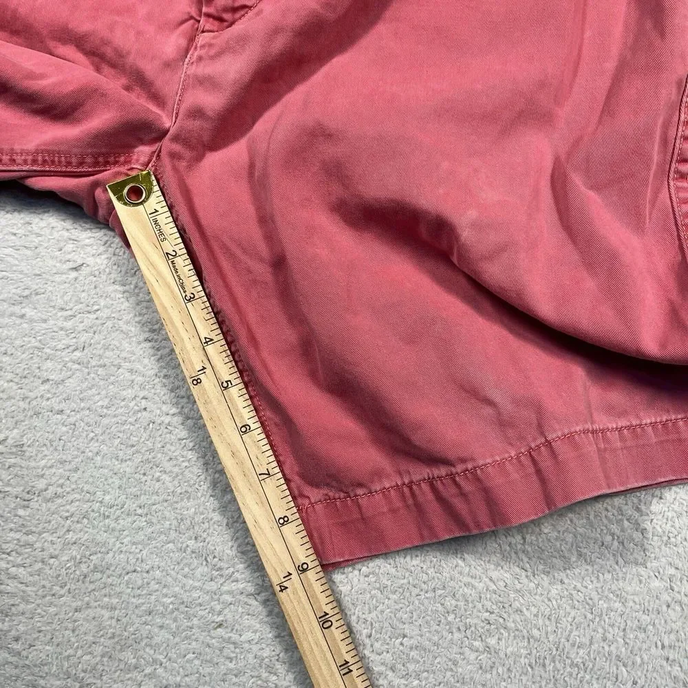 Polo‎ Ralph Lauren Chino Shorts Mens 36 Red Relaxed Fit Cotton Twill Pony Logo